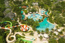 jpark island resort and waterpark cebuの上空写真。公式サイトより